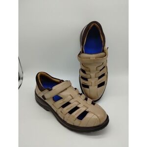 Dr. Comfort Women's Breeze Size 8M Shoes Hook And Loop Fasteners Tan